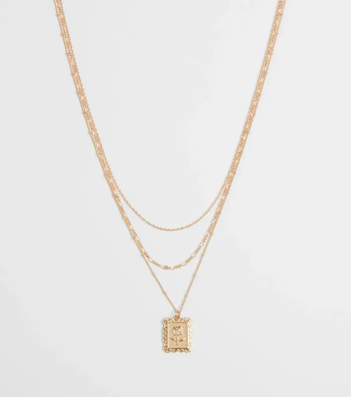 Rosy Outlook Layered Necklace sold by Windsor