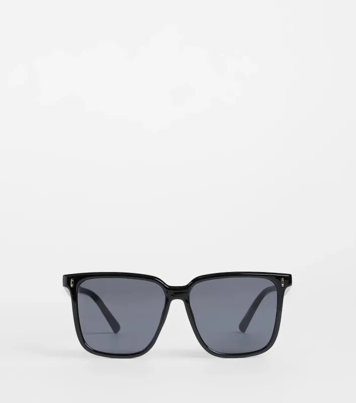 Spill The Tea Oversized Square Sunglasses sold by Windsor