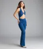 Season Premier Halter Cutout Denim Jumpsuit sold by Windsor
