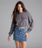Los Angeles Oversized Crop Hoodie sold by Windsor
