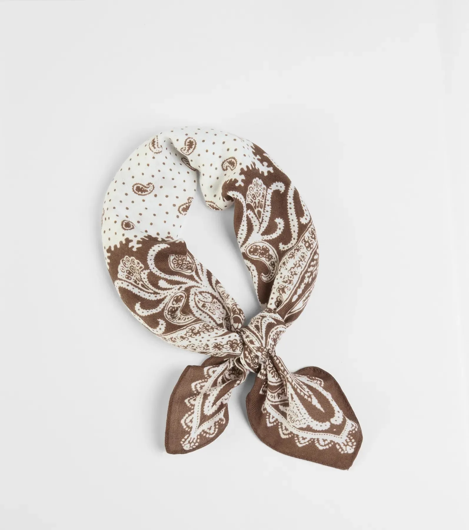 Boho-Chic Paisley Satin Scarf sold by Windsor