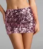Infinite Shine Sequin Mini Skirt sold by Windsor