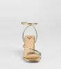 Get That Glow Metallic Block Heels sold by Windsor