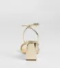 Get That Glow Metallic Block Heels sold by Windsor