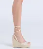 Chase The Sun Lace-Up Espadrille Wedges sold by Windsor