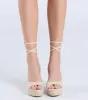 Chase The Sun Lace-Up Espadrille Wedges sold by Windsor