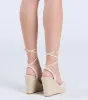 Chase The Sun Lace-Up Espadrille Wedges sold by Windsor
