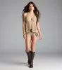 Feelin' Boho Halter Open Back Knit Top sold by Windsor