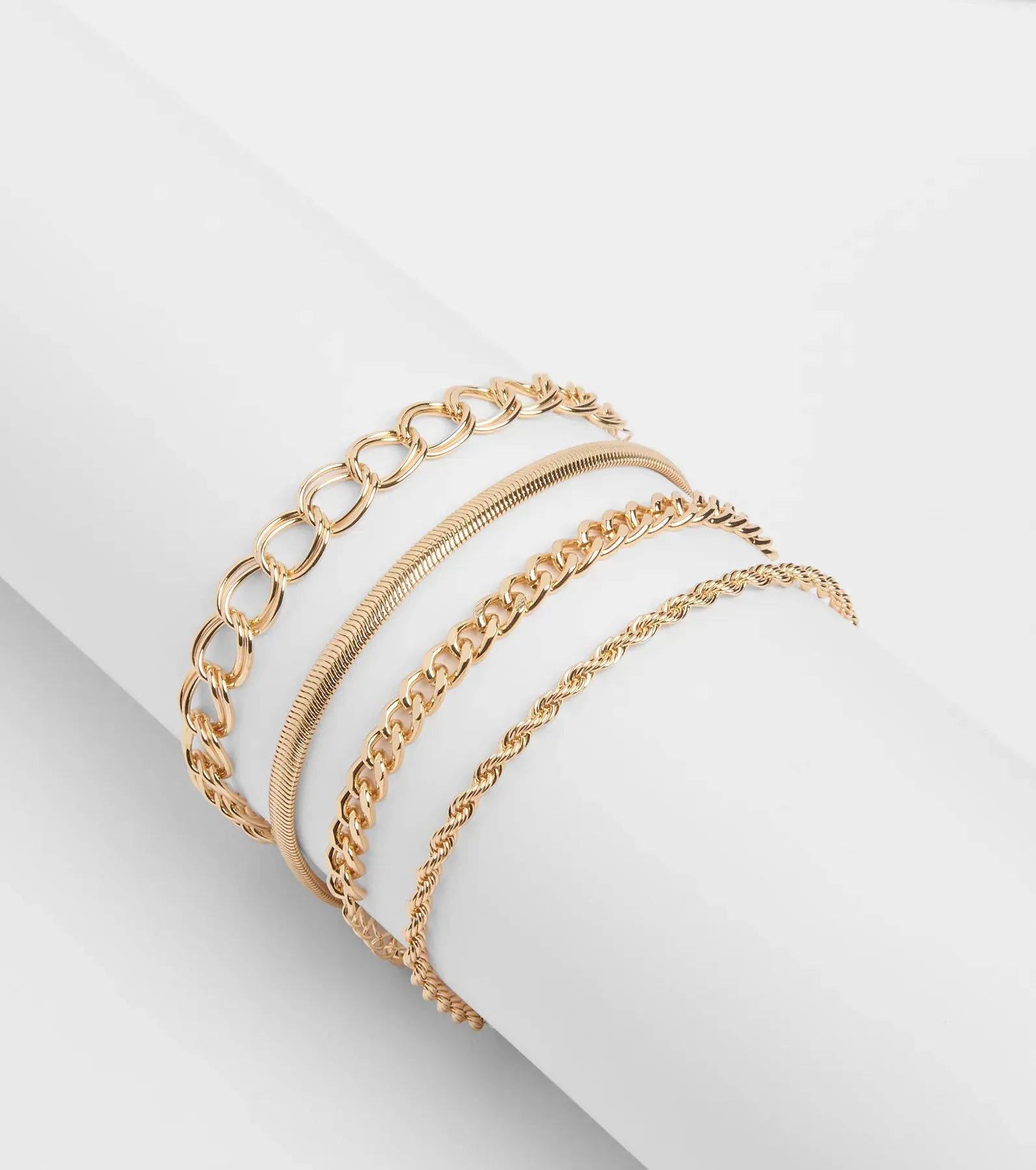 Trendy Love Chain-Link Bracelet Set sold by Windsor