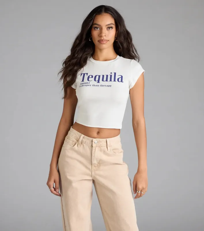 Tequila Therapy Graphic Tee sold by Windsor