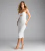Simply A Statement Cutout Bodycon Midi Dress sold by Windsor