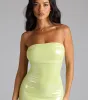 In The Limelight Metallic Bodycon Mini Dress sold by Windsor