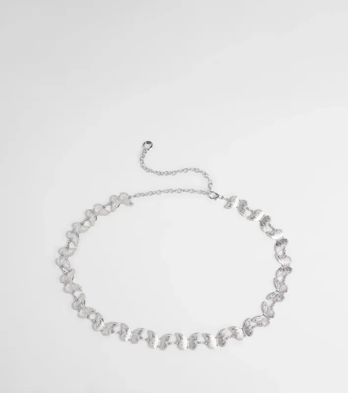 Spread Your Wings Butterfly Chain Belt sold by Windsor