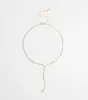 Luxe Aura Cubic Zirconia Lariat Necklace sold by Windsor