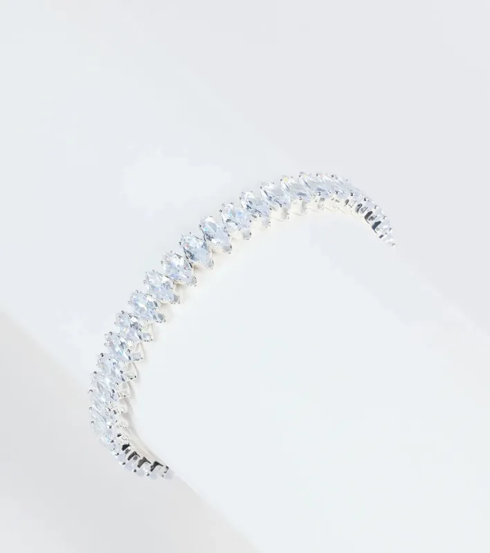 Luxe Era Cubic Zirconia Bracelet sold by Windsor