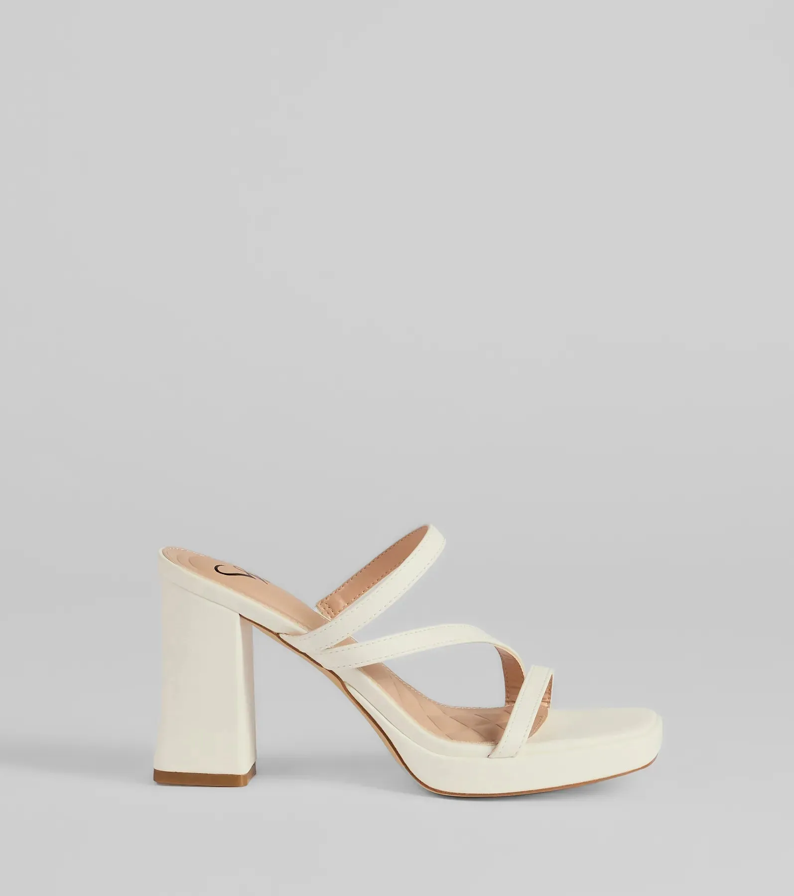 Party Ready Strappy Platform Block Heels sold by Windsor product image thumbnail 2