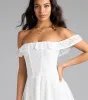 Sweet And Sultry Corset Lace Skater Dress sold by Windsor