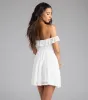 Sweet And Sultry Corset Lace Skater Dress sold by Windsor