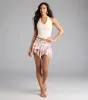 Flirty Flutter Floral Hanky Hem Skort sold by Windsor