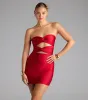 Such A Tease Cutout Bodycon Mini Dress sold by Windsor