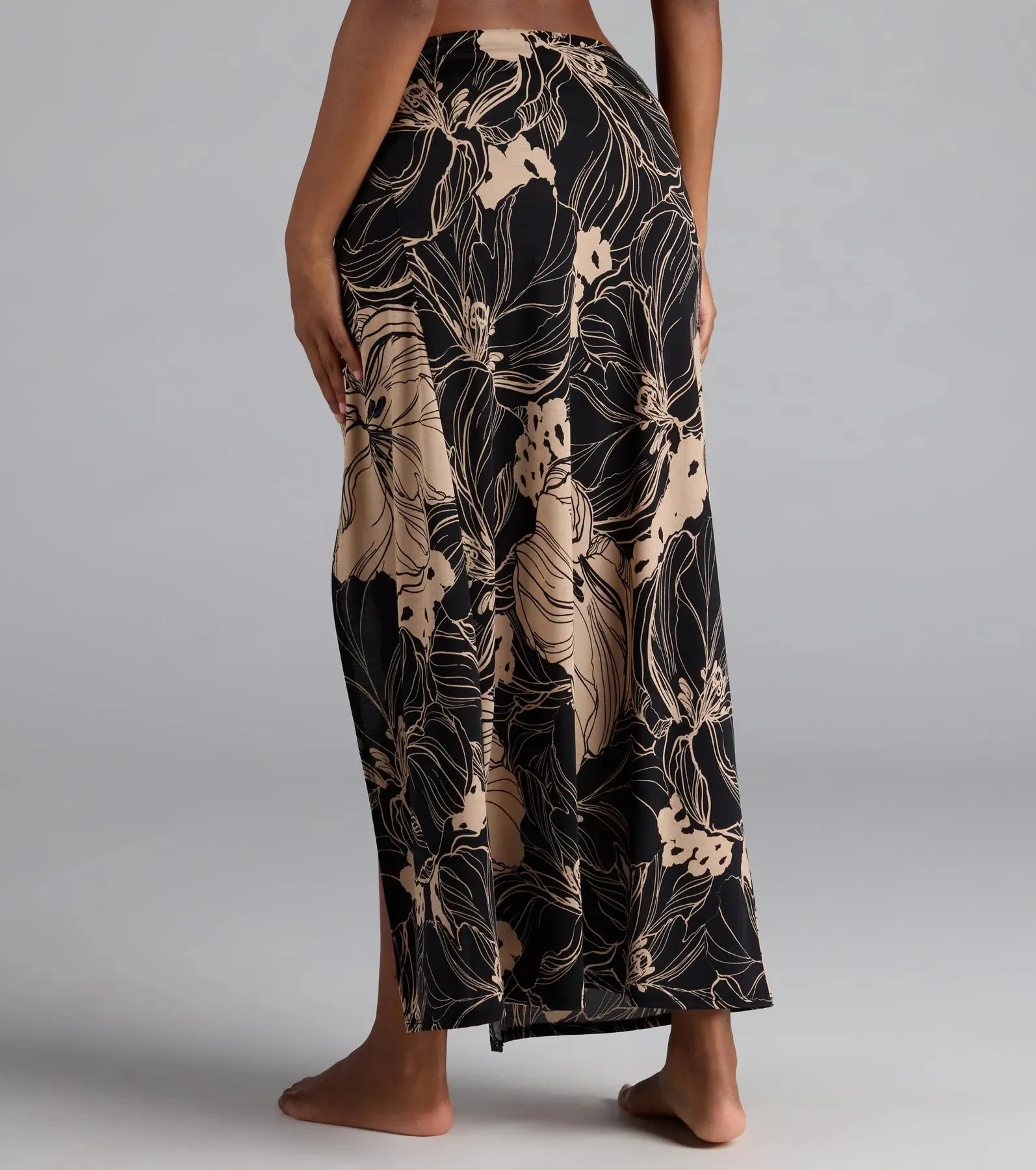 Under The Sun Tropical Slit Maxi Skirt sold by Windsor product image thumbnail 2