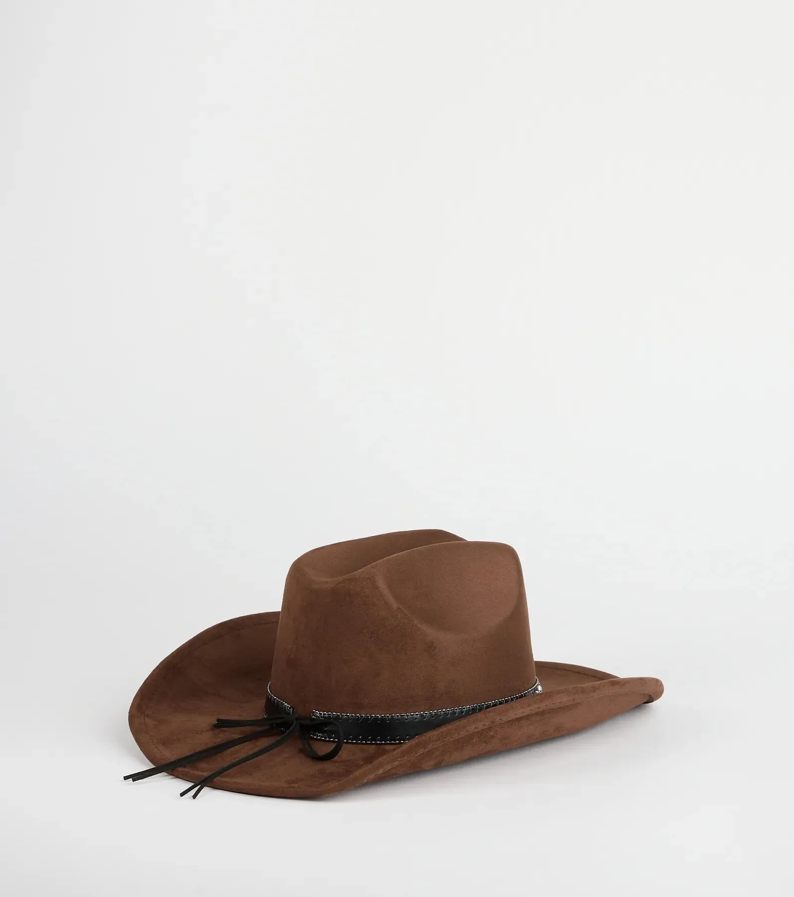 Country Babe Faux Suede Cowboy Hat sold by Windsor product image thumbnail 3