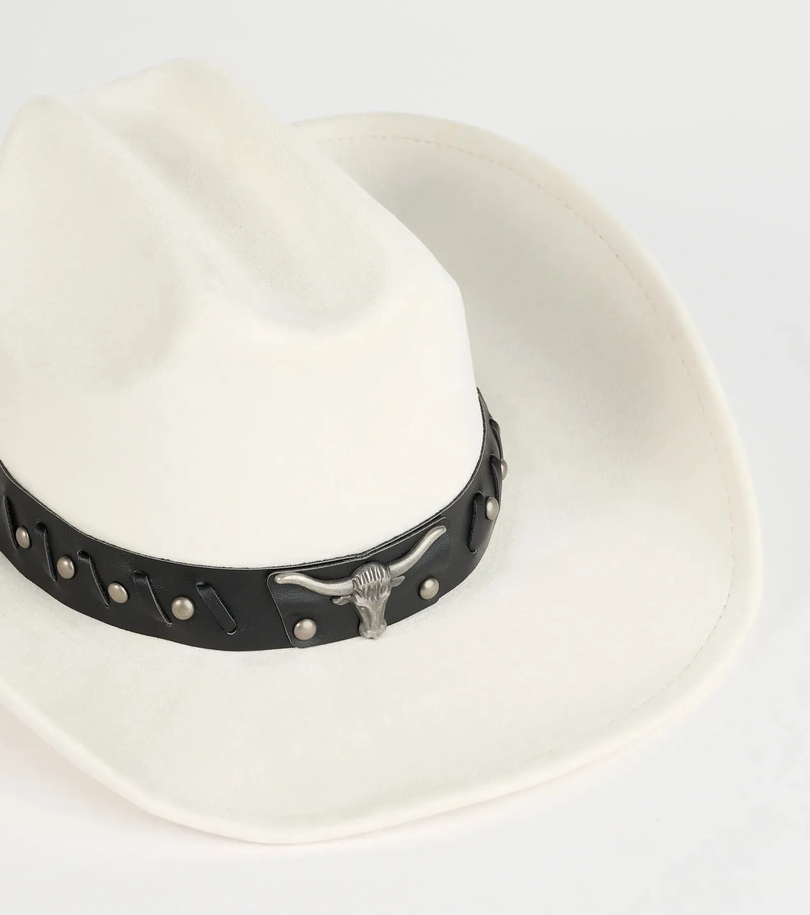 Rodeo Ready Faux Suede Cowboy Hat sold by Windsor product image thumbnail 2