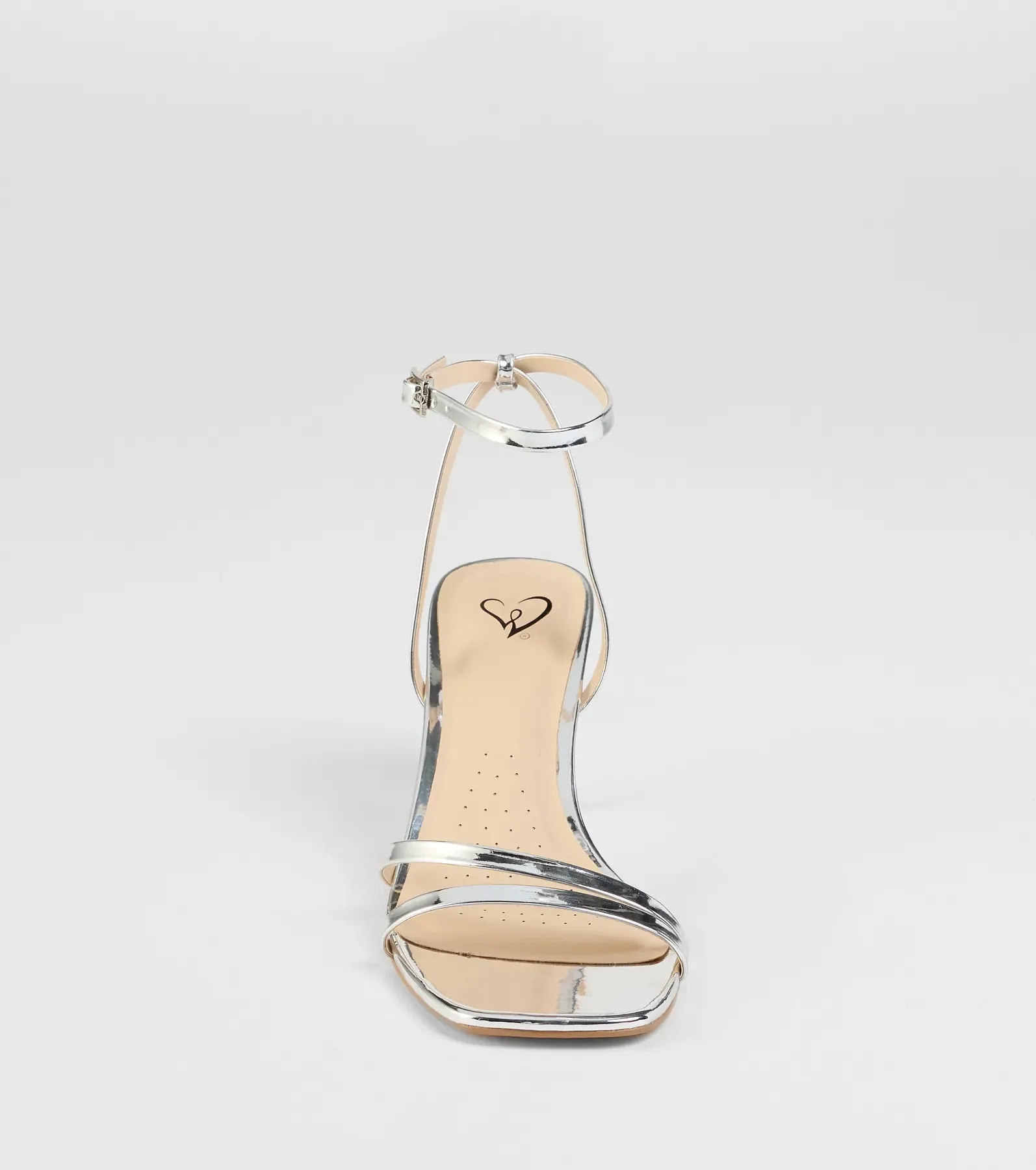 So Obsessed Metallic Strappy Block Heels sold by Windsor product image thumbnail 3