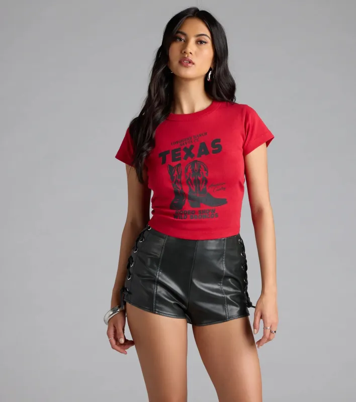 Texas Rodeo Show Graphic Tee sold by Windsor