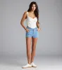 Forever Staple Mid-Rise Denim Shorts sold by Windsor