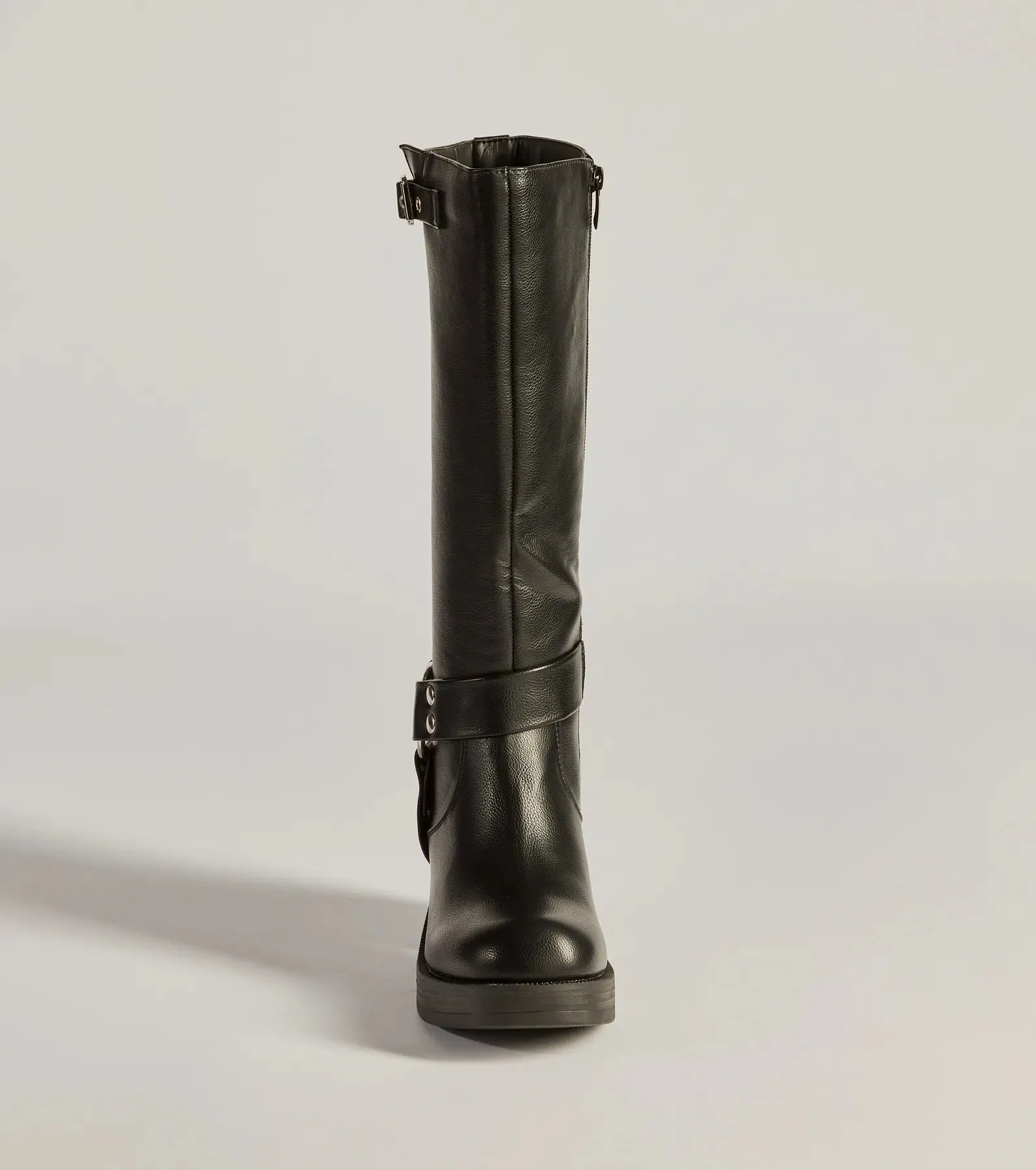 Sleek Strut Under-The-Knee Moto Boots sold by Windsor product image thumbnail 3