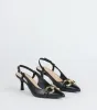 Trendy Buckle Slingback Stiletto Pumps sold by Windsor