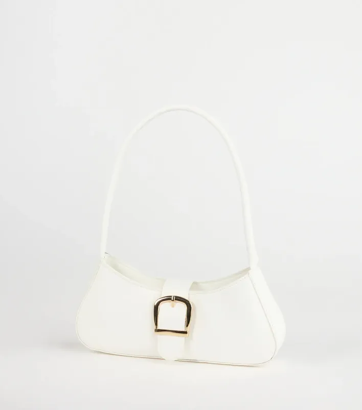 Trendy Girl Buckle Strap Shoulder Bag sold by Windsor