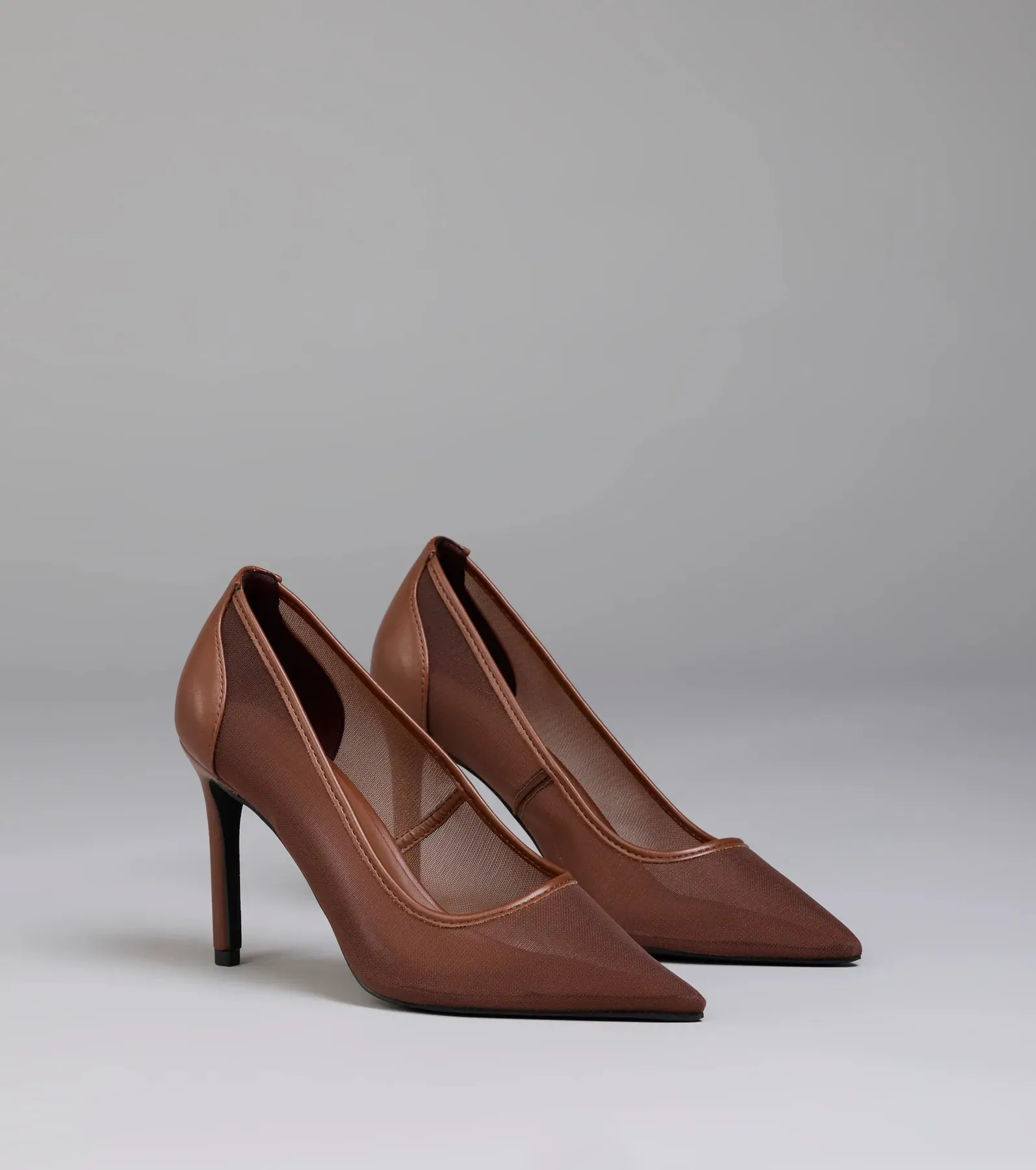 All Pretty Sheer Mesh Stiletto Pumps sold by Windsor