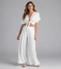 Weekend Vibes Tie-Front Crop Top sold by Windsor