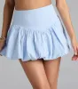 Classy Cutie Poplin Bubble Mini Skirt sold by Windsor