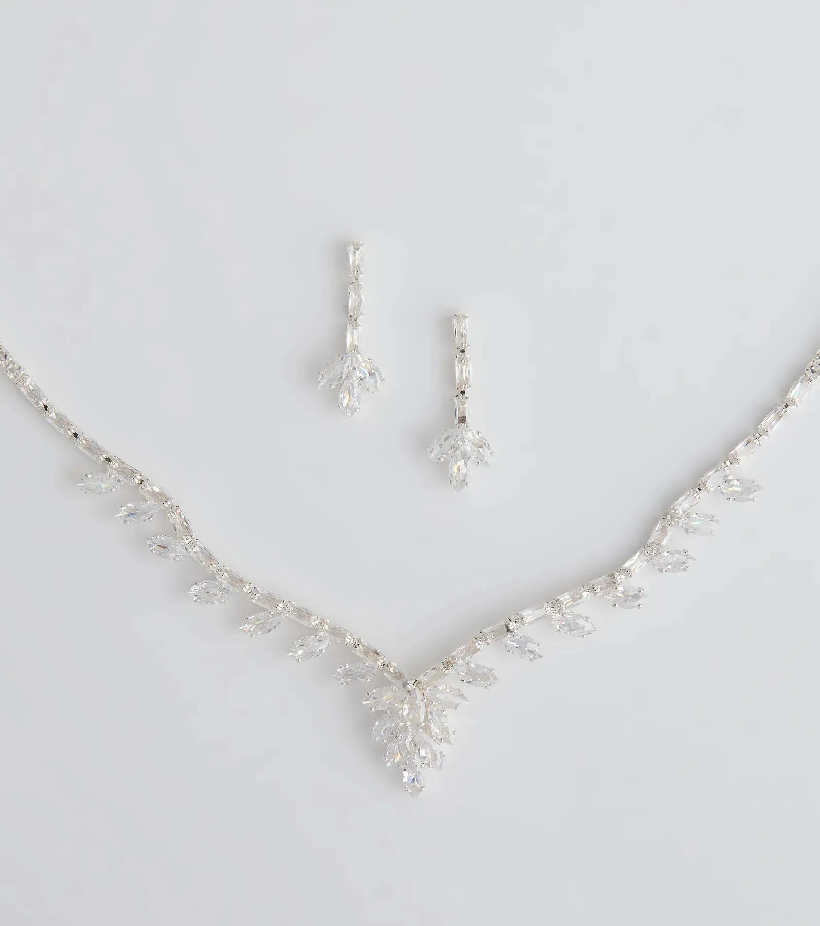 Dazzling Match Necklace And Earrings Set sold by Windsor product image thumbnail 2