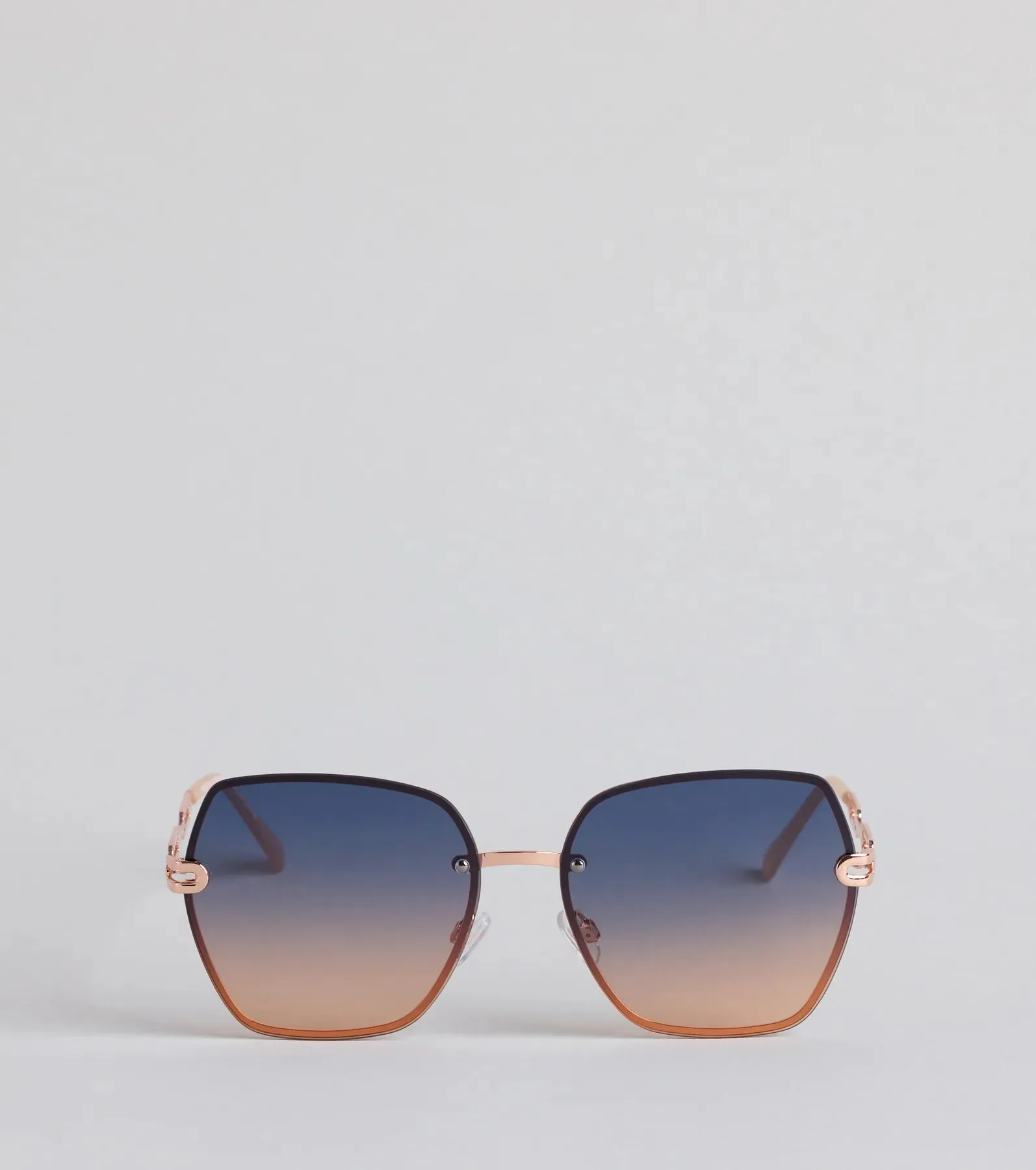 High Key Oversized Chain Sunglasses sold by Windsor