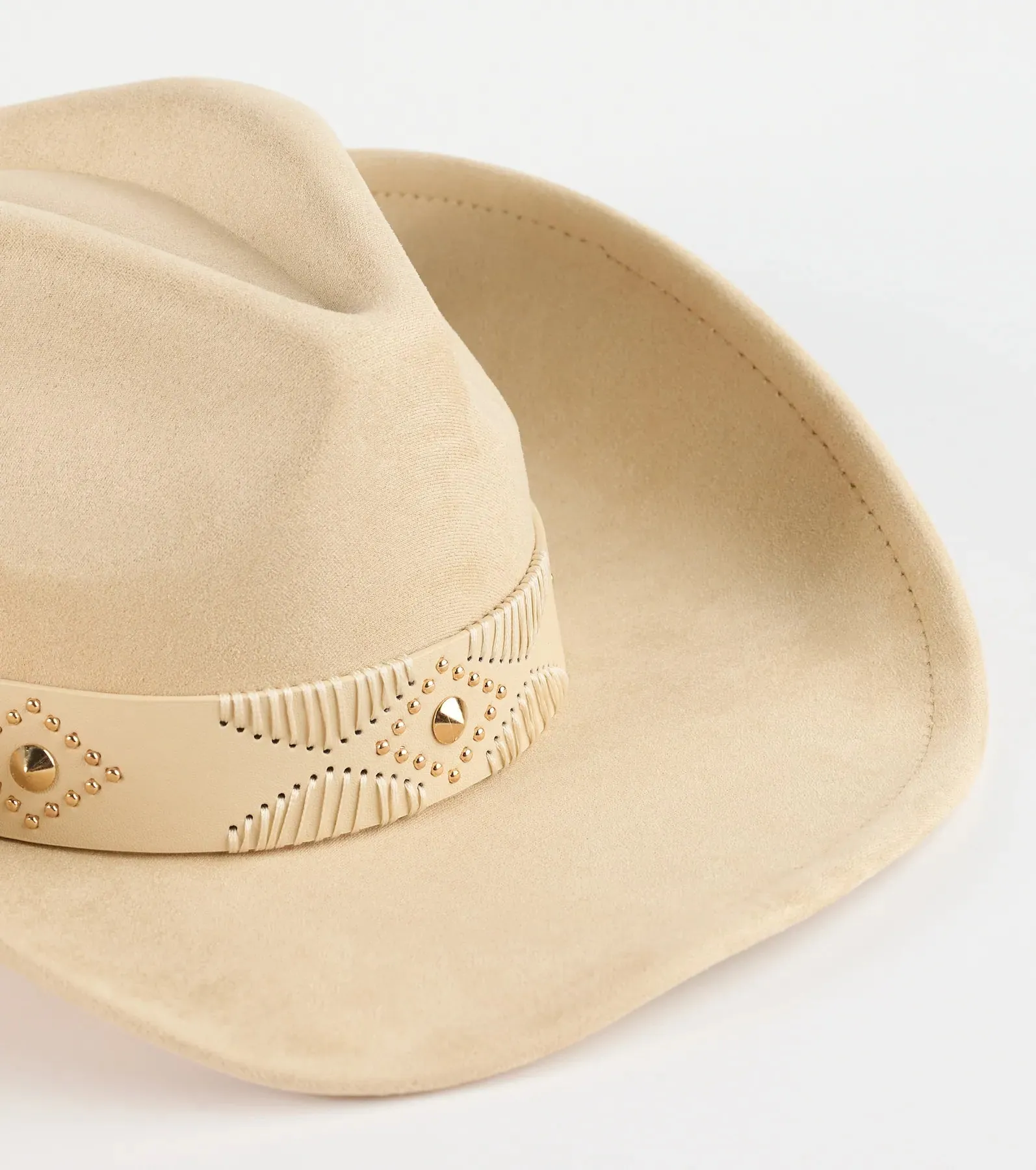 Western Adventure Faux Suede Cowboy Hat sold by Windsor product image thumbnail 2