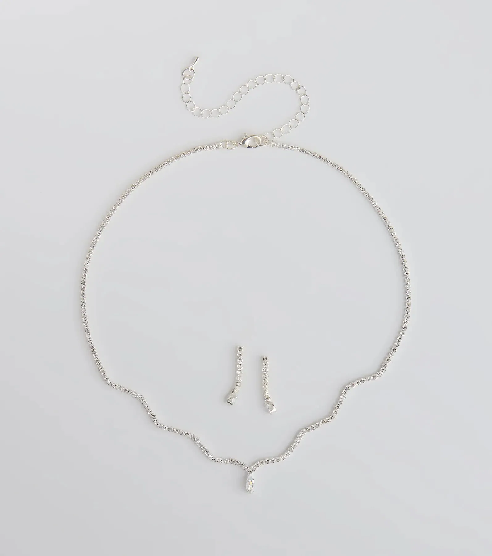 Major Gem Necklace And Earrings Set sold by Windsor