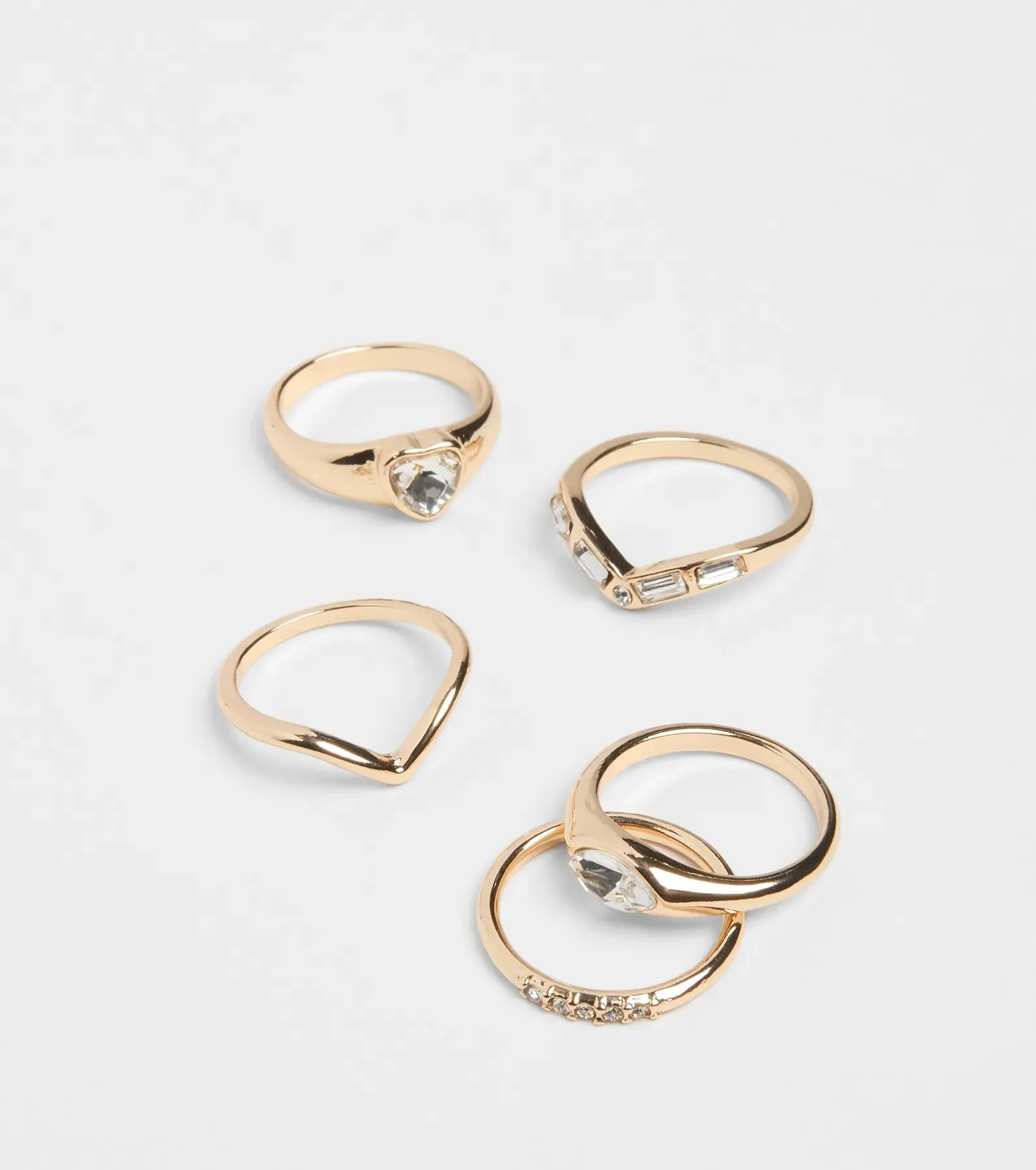 Stackable Style Five-Pack Ring Set sold by Windsor