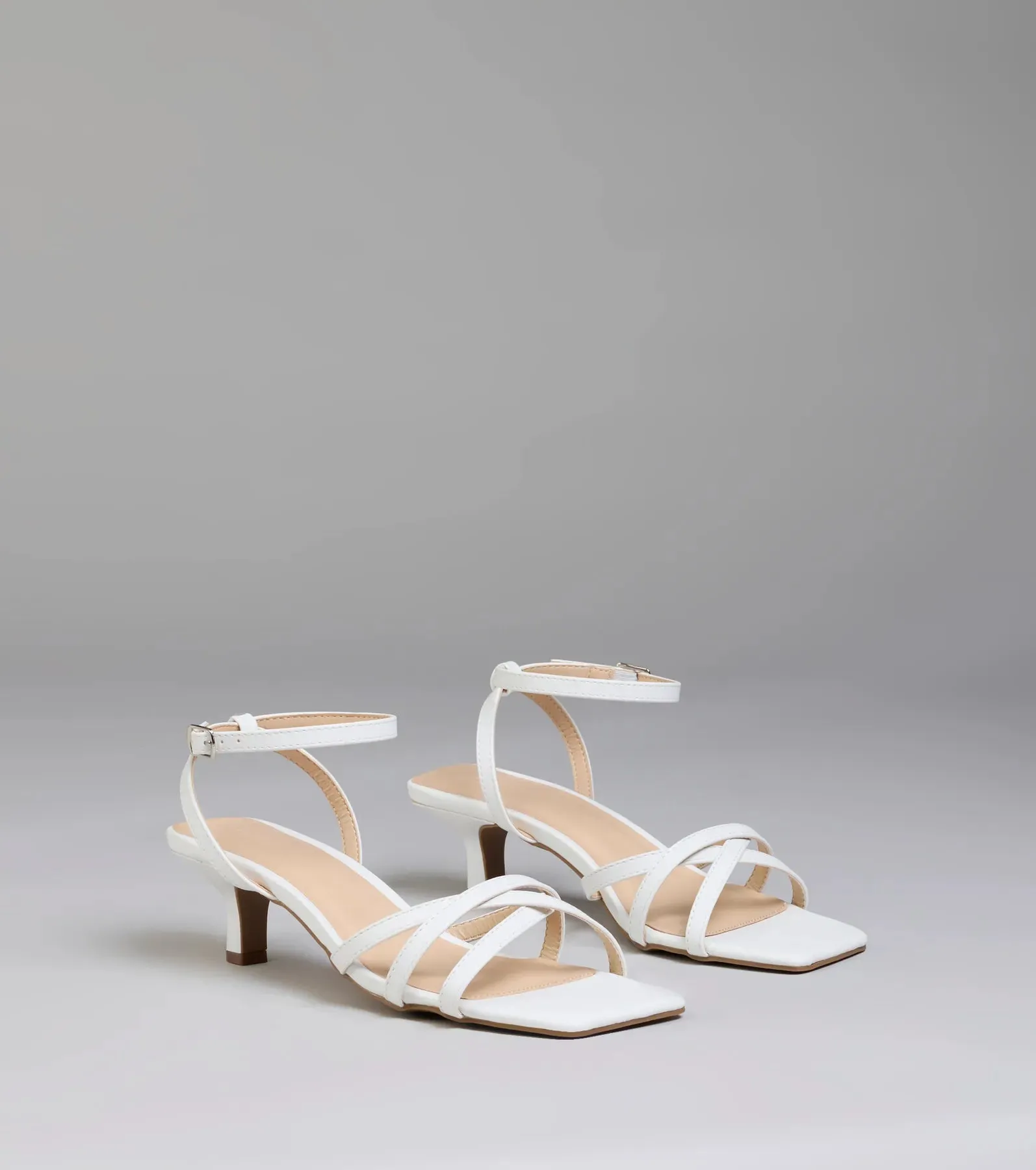 Everyday Slay Strappy Kitten Heels sold by Windsor