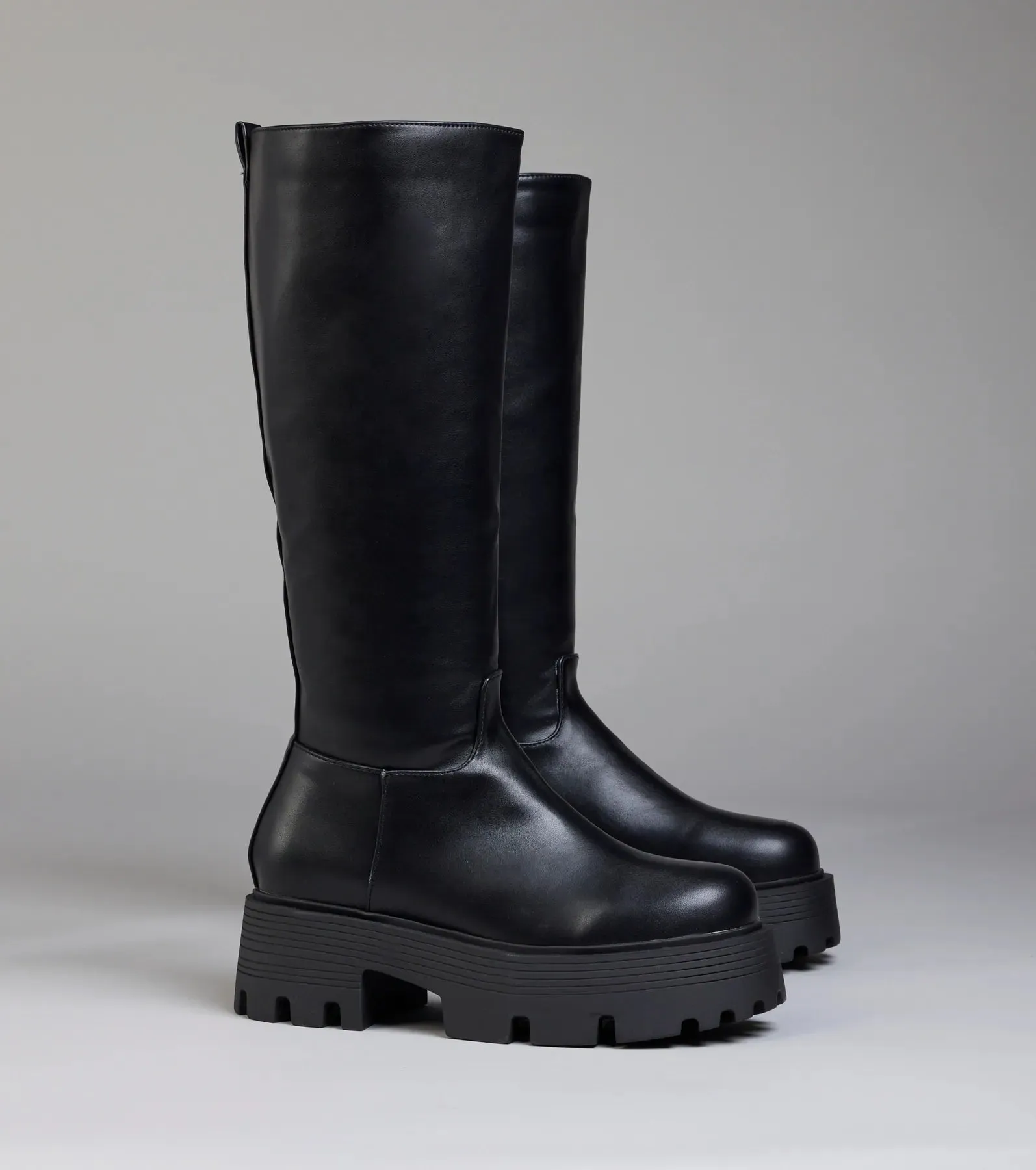 Edgy Essential Platform Lug Boots sold by Windsor