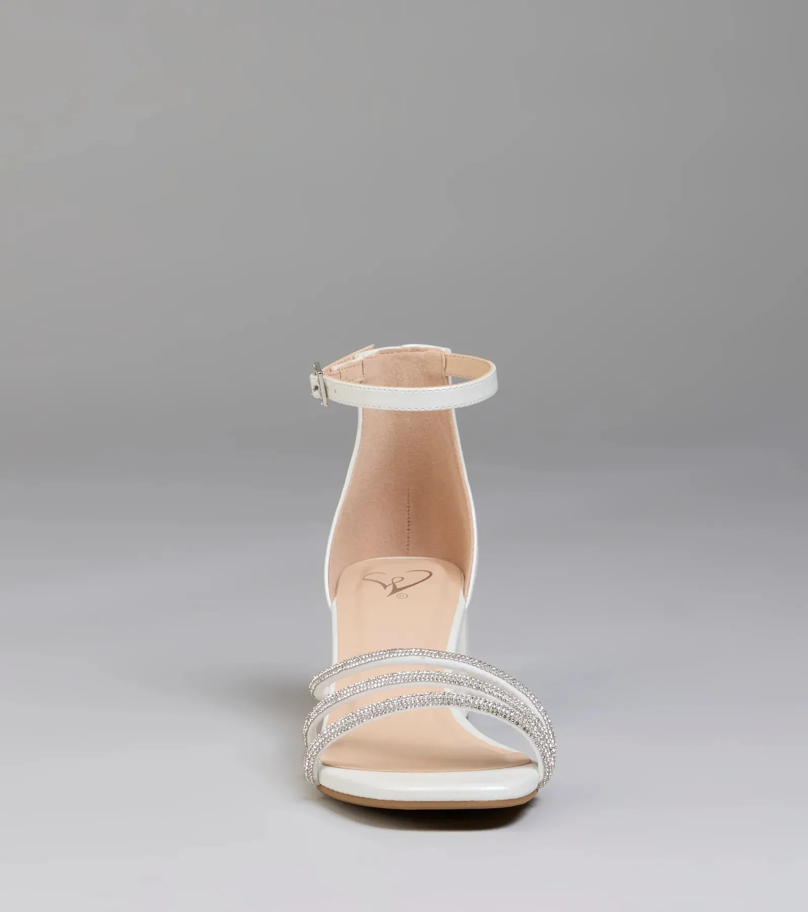 Ultra Luxe Rhinestone Short Block Heels sold by Windsor product image thumbnail 3