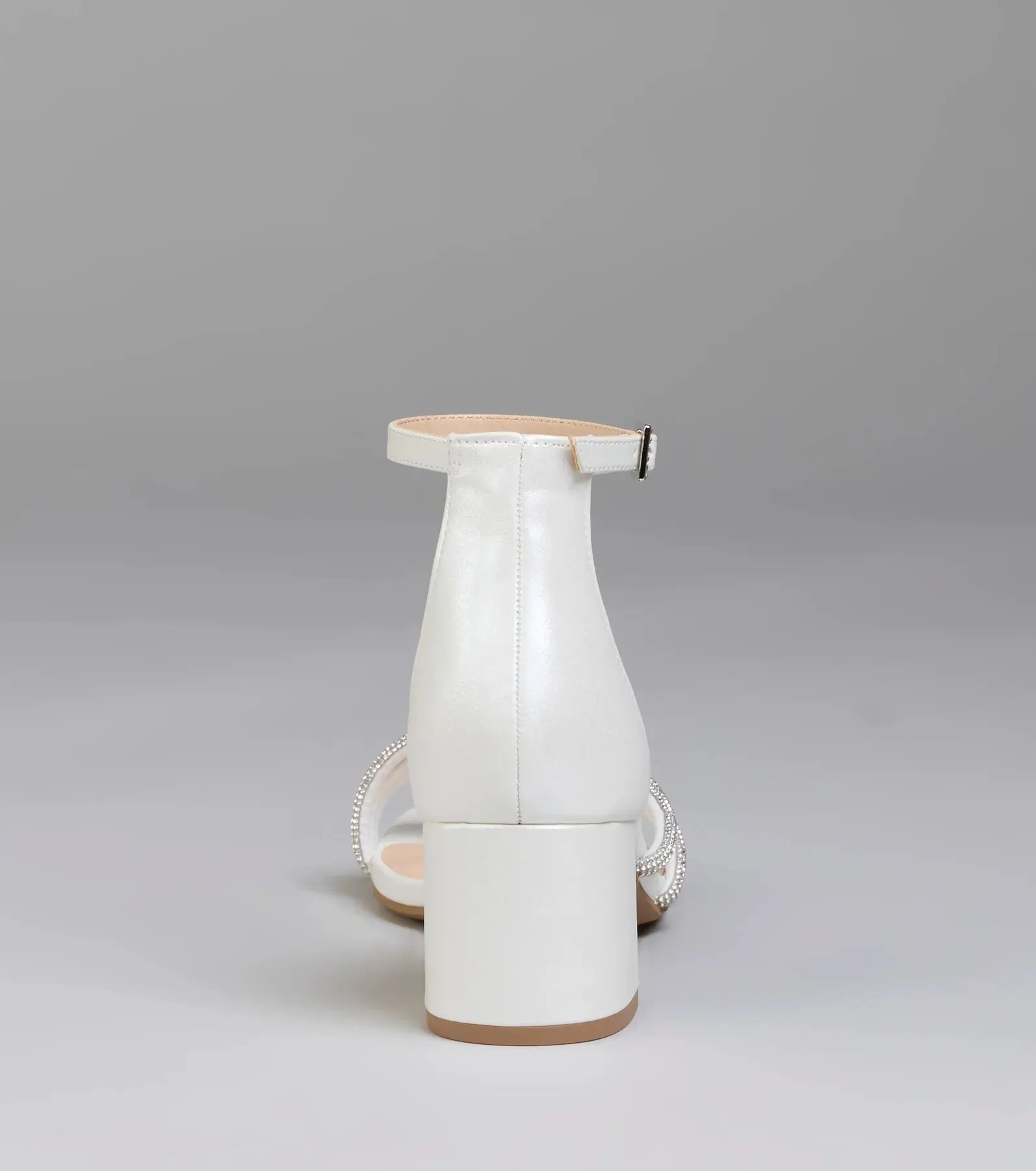 Ultra Luxe Rhinestone Short Block Heels sold by Windsor product image thumbnail 4