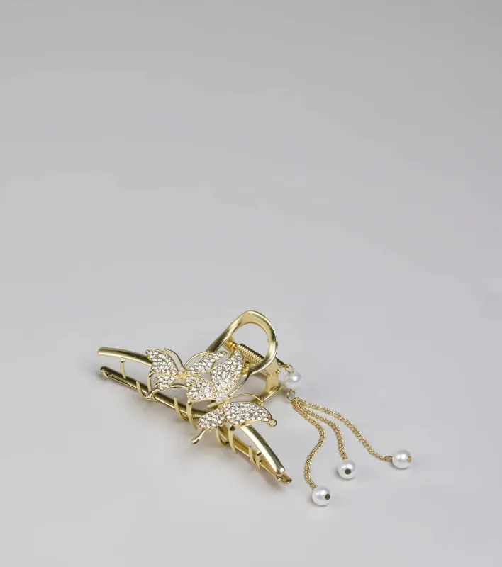 Ethereal Beauty Butterfly Fringe Claw Clip sold by Windsor
