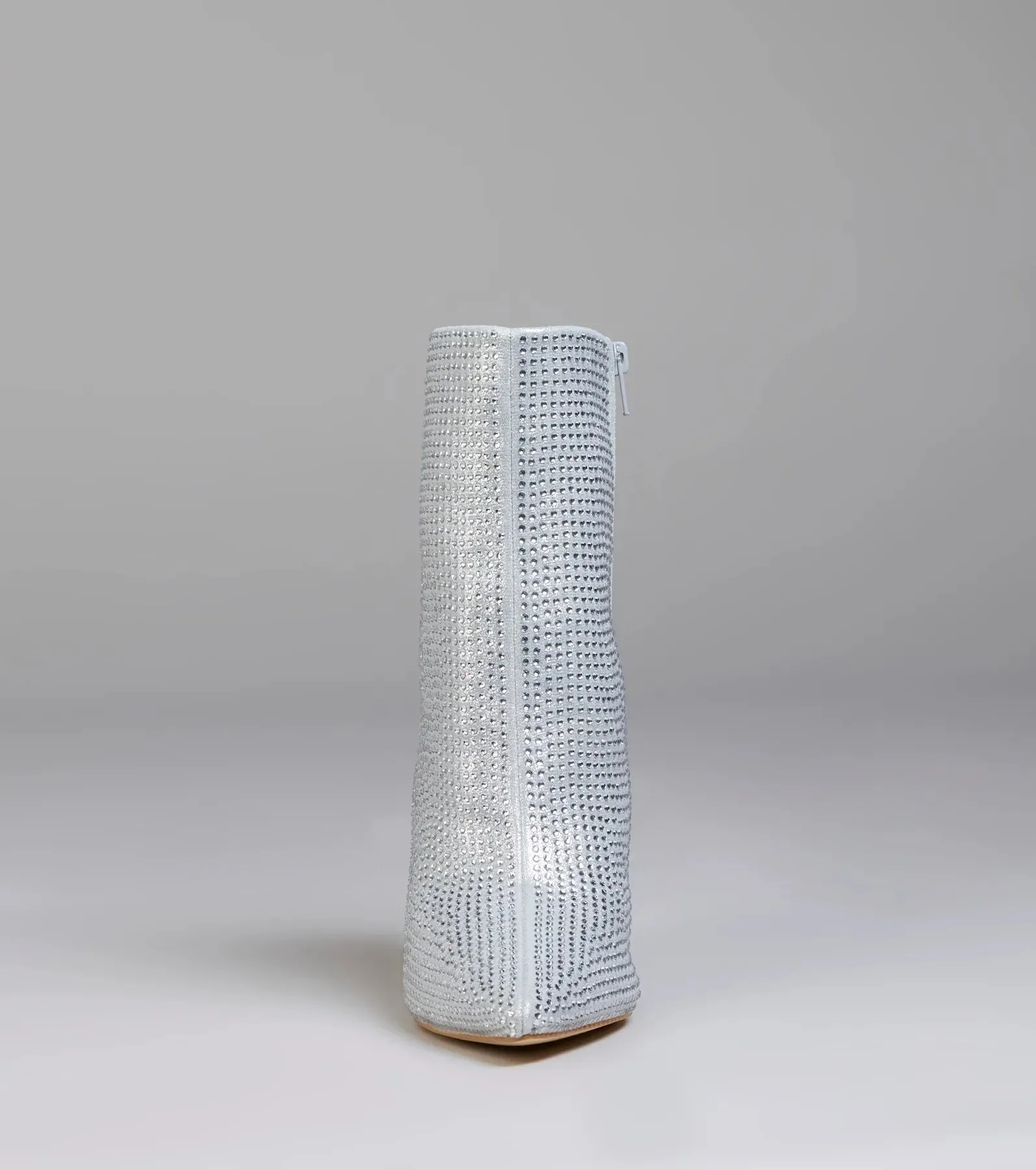 Bedazzled Allure Rhinestone Stiletto Booties sold by Windsor product image thumbnail 3