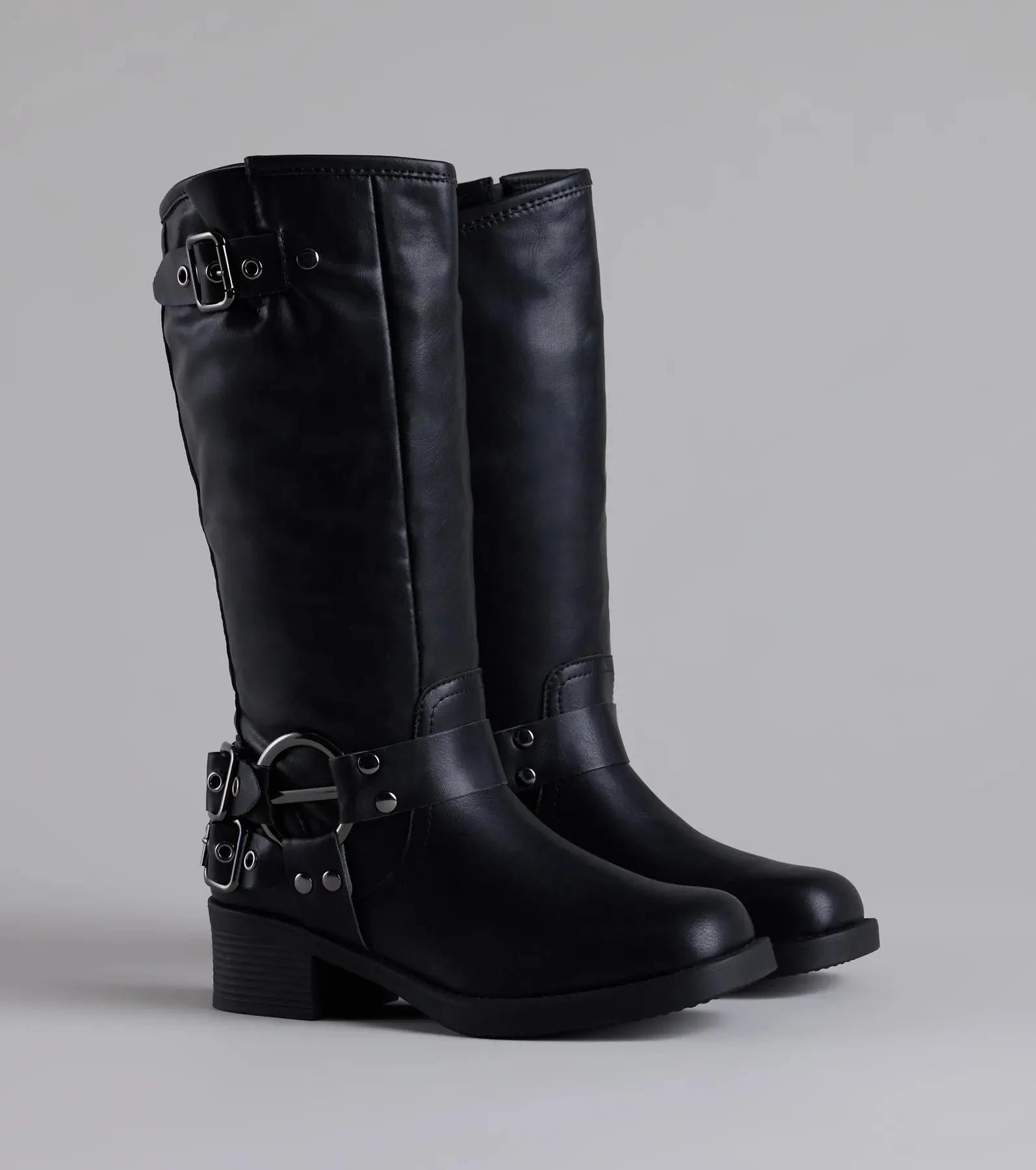 Bring The Edge Buckled Square Toe Boots sold by Windsor product image thumbnail 5