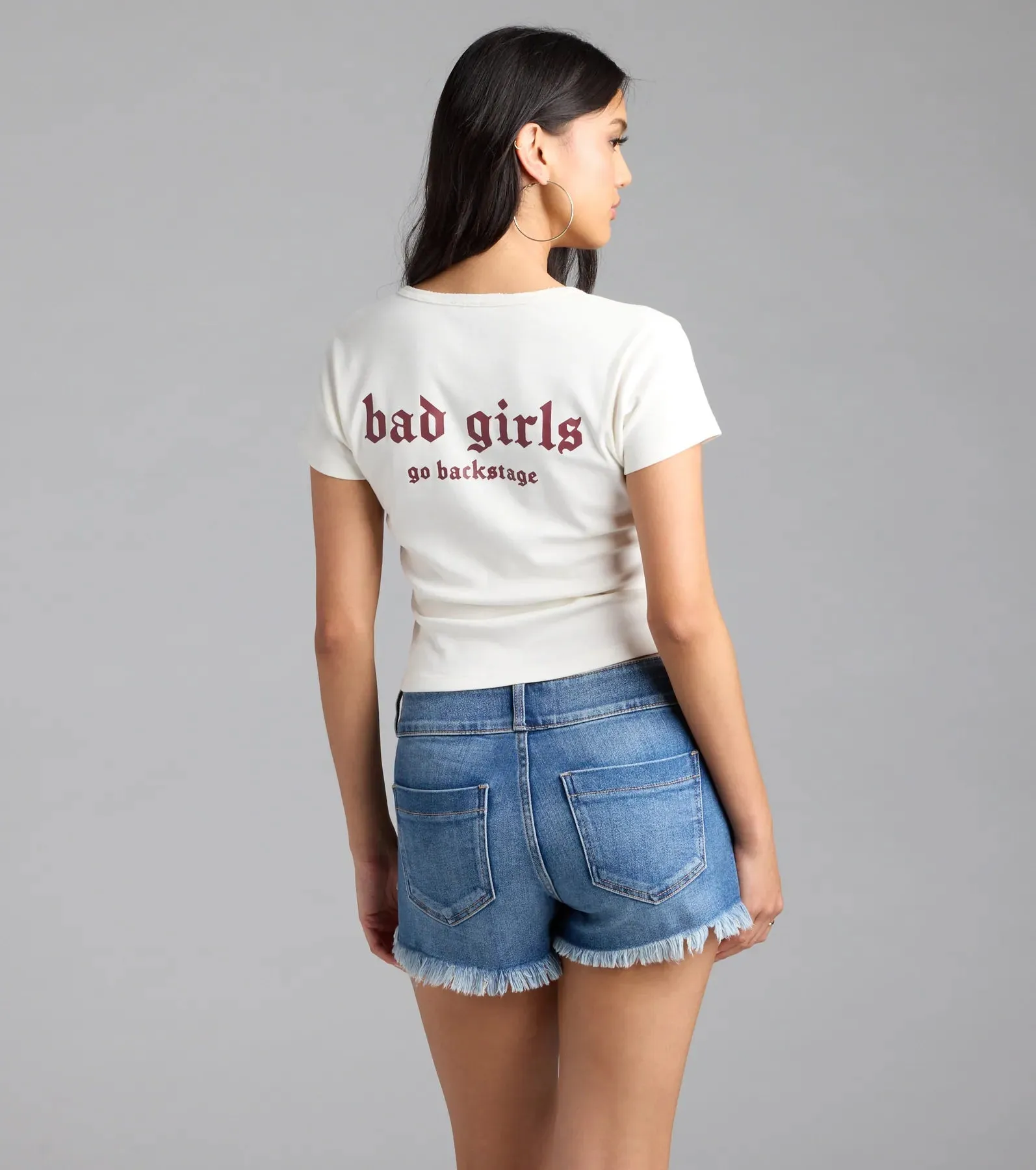 Good Girl, Bad Girl Graphic Tee sold by Windsor product image thumbnail 2