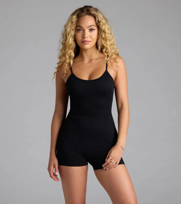Perfect Staple Scoop Neck Romper sold by Windsor